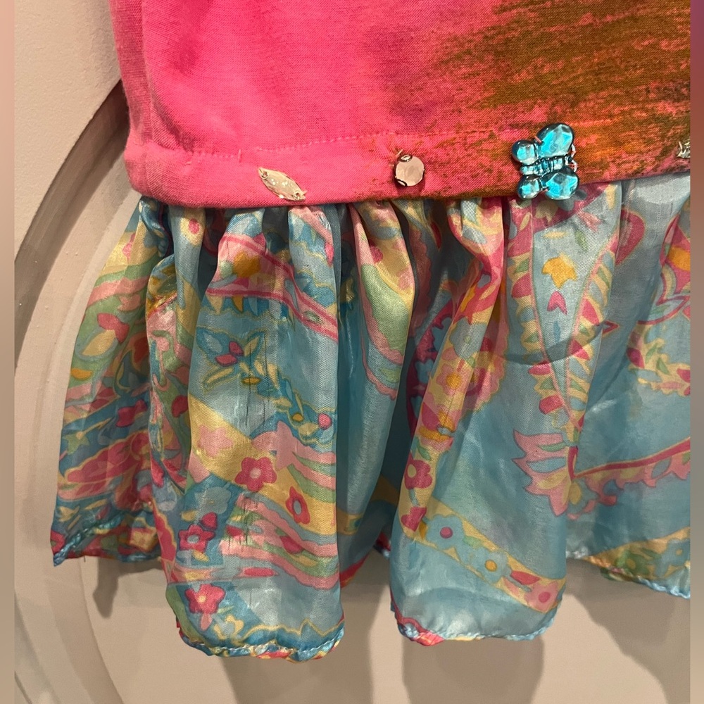 Vintage 80s/90s style beach/ pool cover up. GUC! So kitschy! - Picture 4 of 9